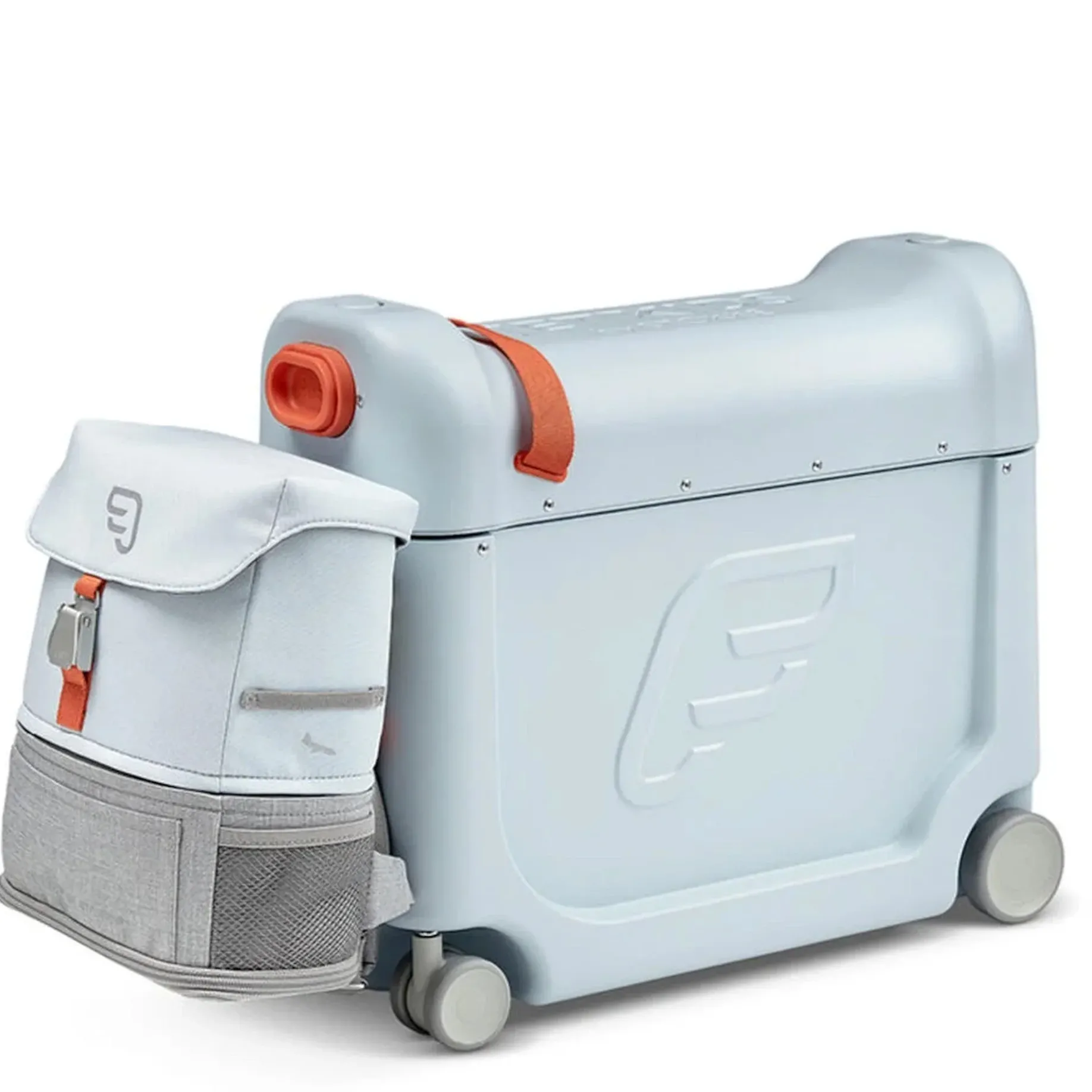 Stokke® JetKids™ Reiseset BedBox 46 cm Set 2 tlg. - 4-Rollen-Kabinentrolley (blue / blue)