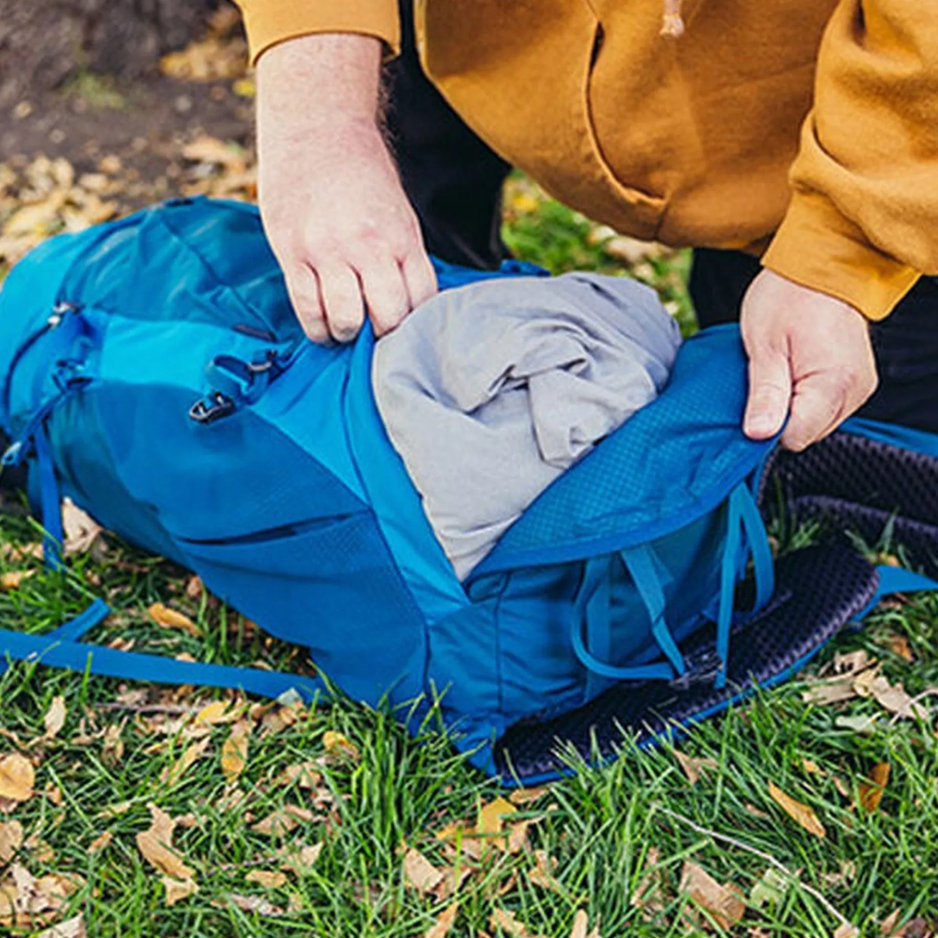 Stout 45 Plus - Wanderrucksack 69 cm (compass blue)