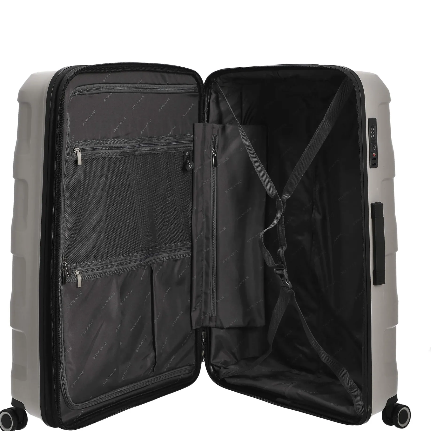 Straw+ - 4-Rollen-Trolley 76 cm L erw. (beige)