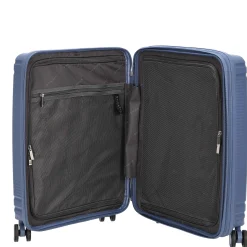 Straw T - 4-Rollen-Trolley S 54 cm erw. (navy)