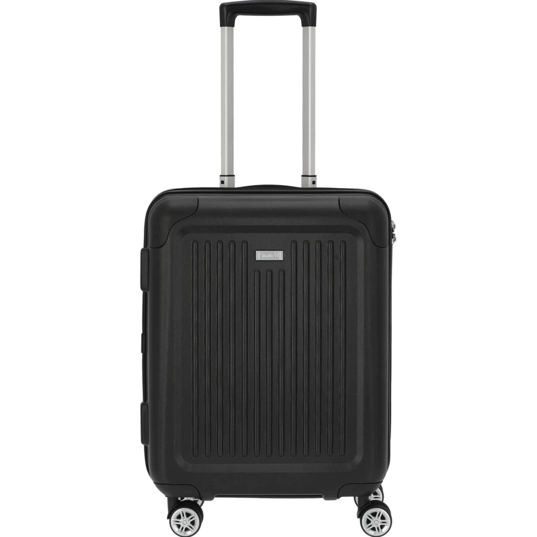 Stripe - 4-Rollen-Trolley 54 cm S (black)