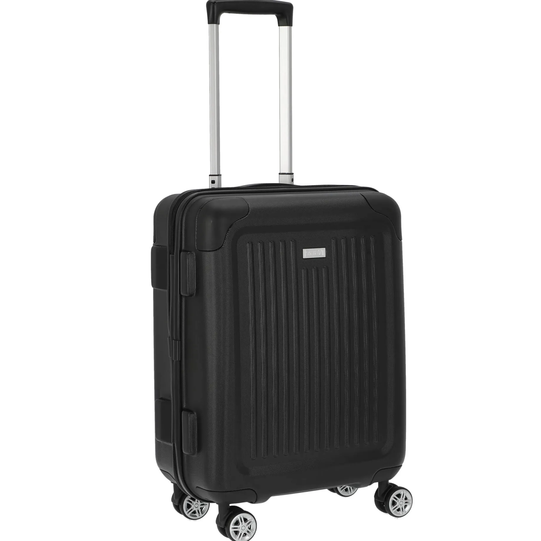 Stripe - 4-Rollen-Trolley 54 cm S (black)