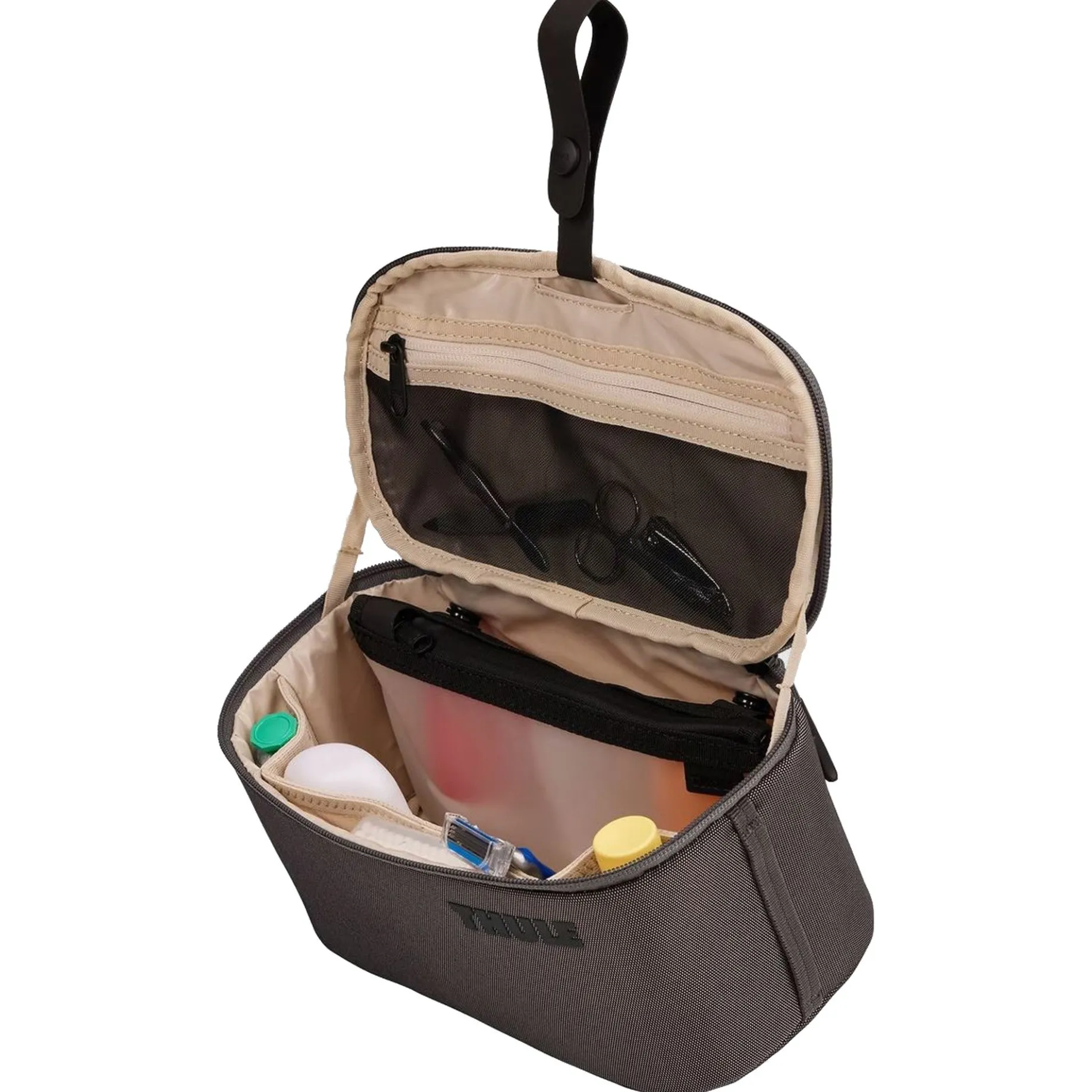 Subterra 2 - Kulturbeutel 26.5 cm (vetiver gray)
