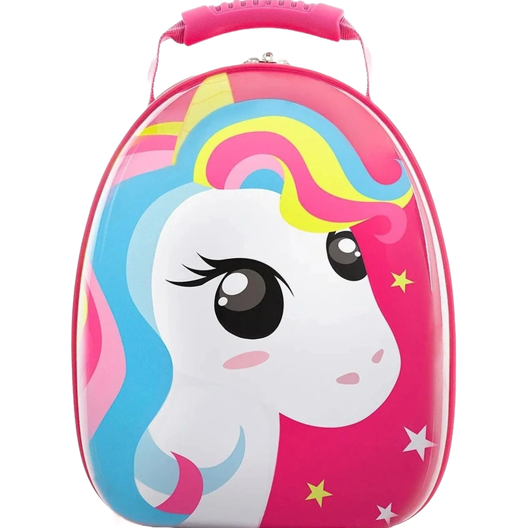 Super Tots - 4-Rollen-Kindertrolley Rucksack 2tlg. 46 cm (Unicorn)