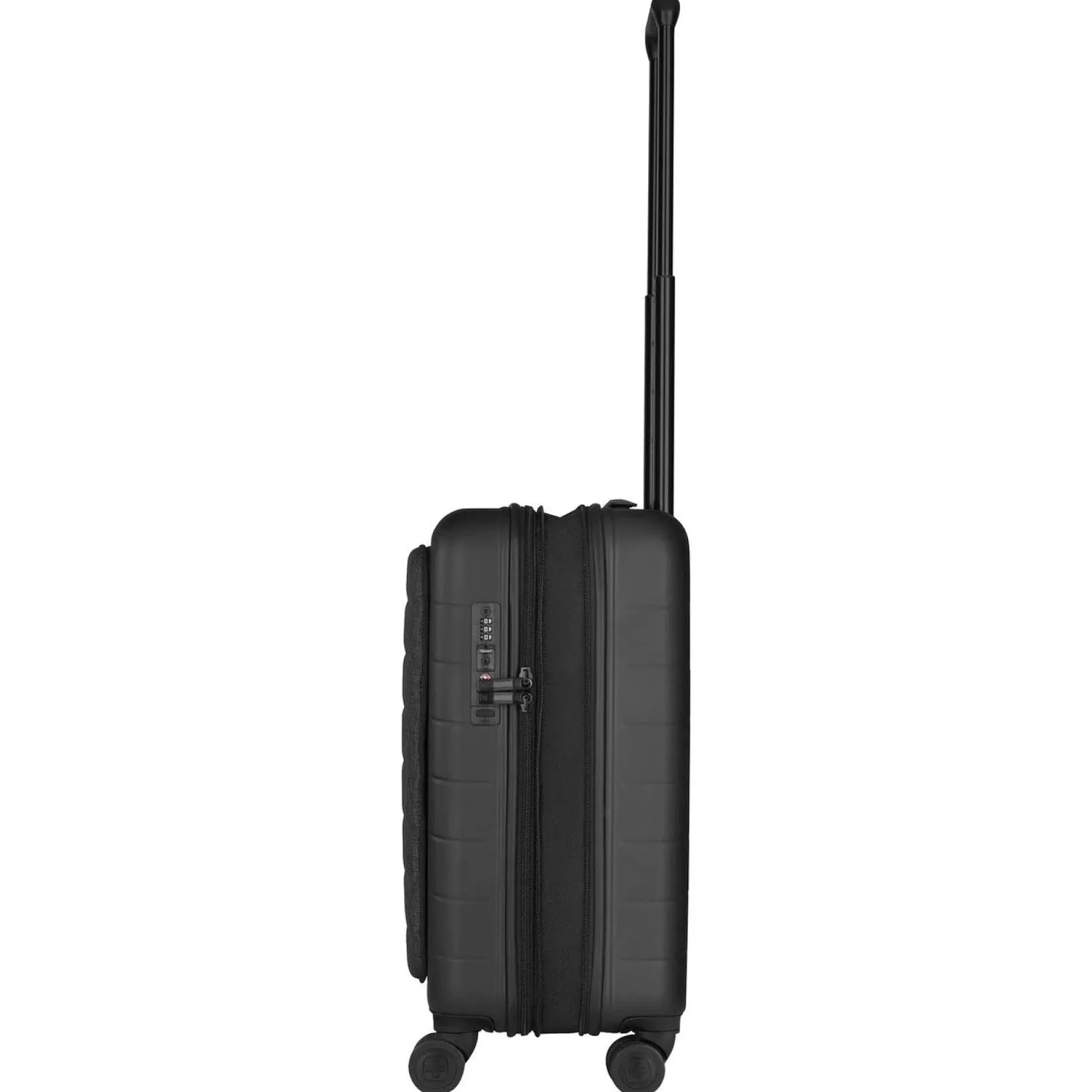 Syntry 44 - 4-Rollen-Kabinentrolley 55 cm (black/heather grey)