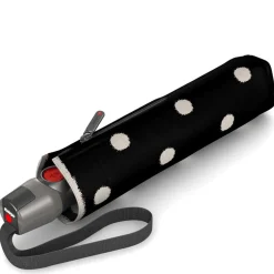 T.200 M Duomatic - Taschenschirm Regenschirm (dot art black)