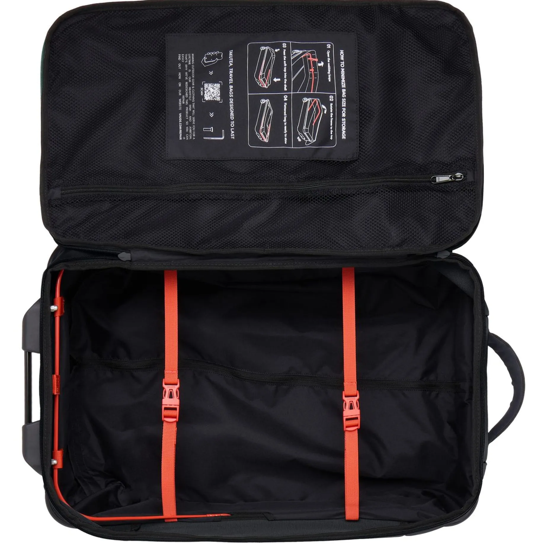 Takutea 35 - Rollenreisetasche 54 cm (black)