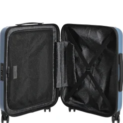 Tank Case - 4-Rollen-Trolley mit Vortasche 55 cm (china blue)