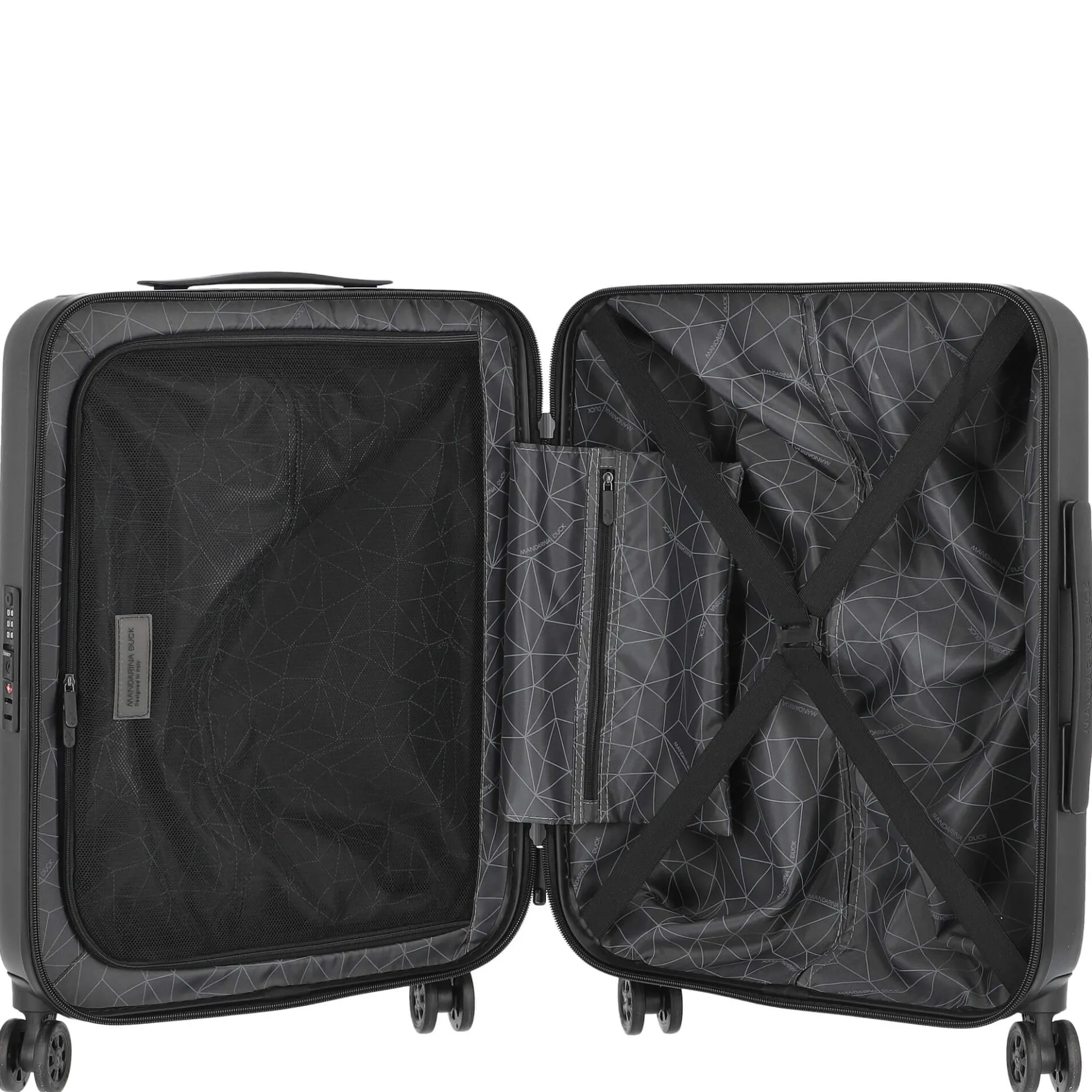 Tank Case - 4-Rollen-Trolley mit Vortasche 55 cm (black)