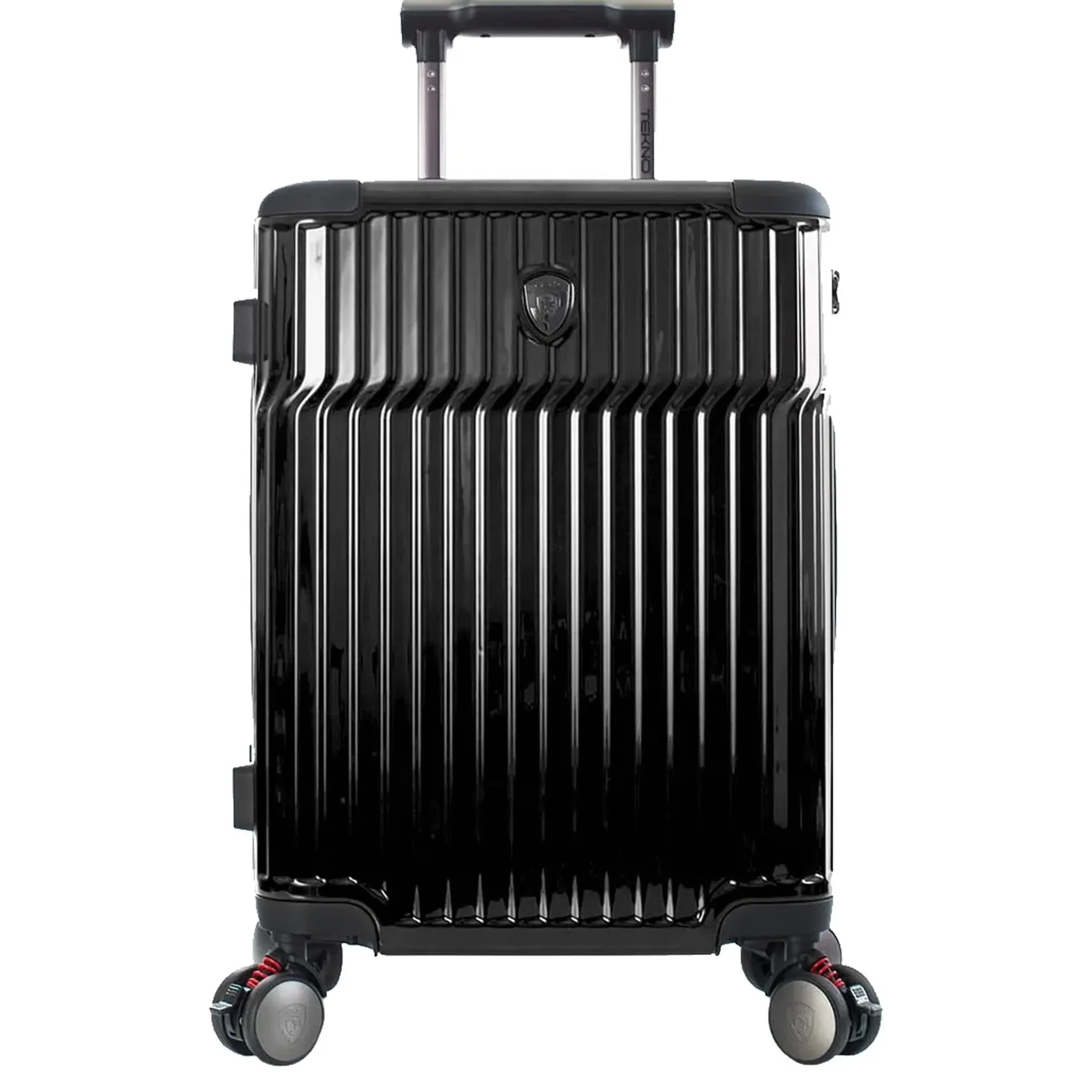 Tekno - 4-Rollen-Kabinentrolley S 15.6" 53 cm USB (black)