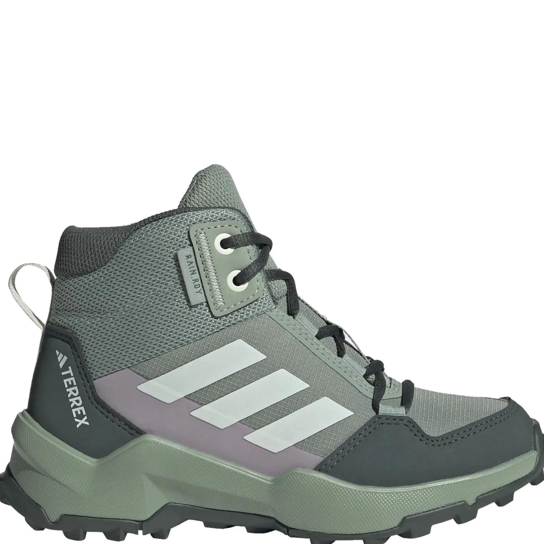 Terrex AX4R Mid Rain - Wanderschuh Kids (silgrn/lingrn/prlofi, 38)
