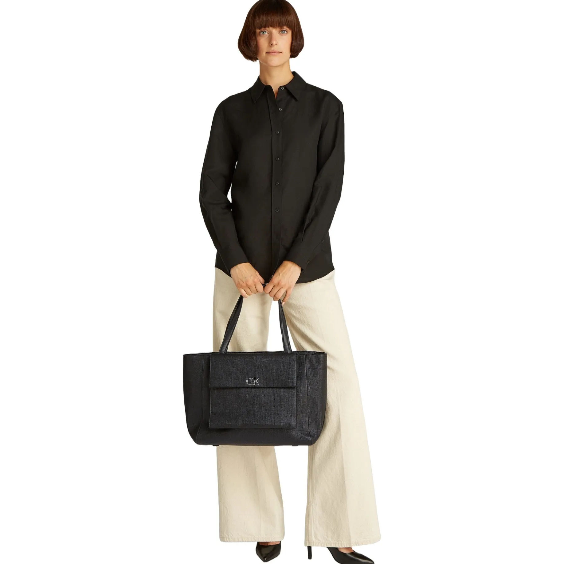 Tex - Shopper M 44 cm (ck black)
