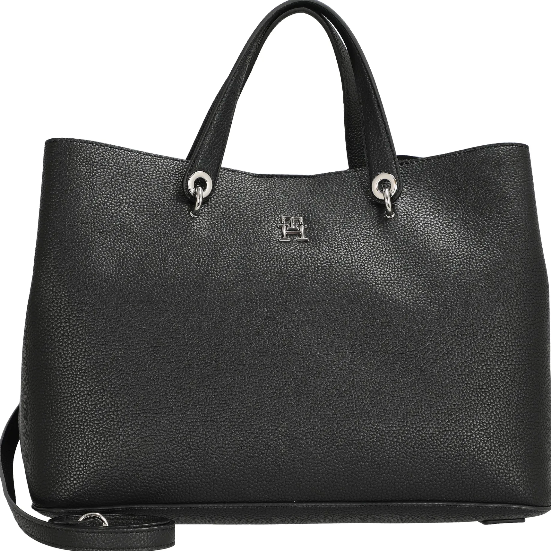 TH Emblem - Henkeltasche 37.5 cm (schwarz)