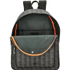 The Blend - Rucksack aus Canvas 40 cm (allover monogram black)