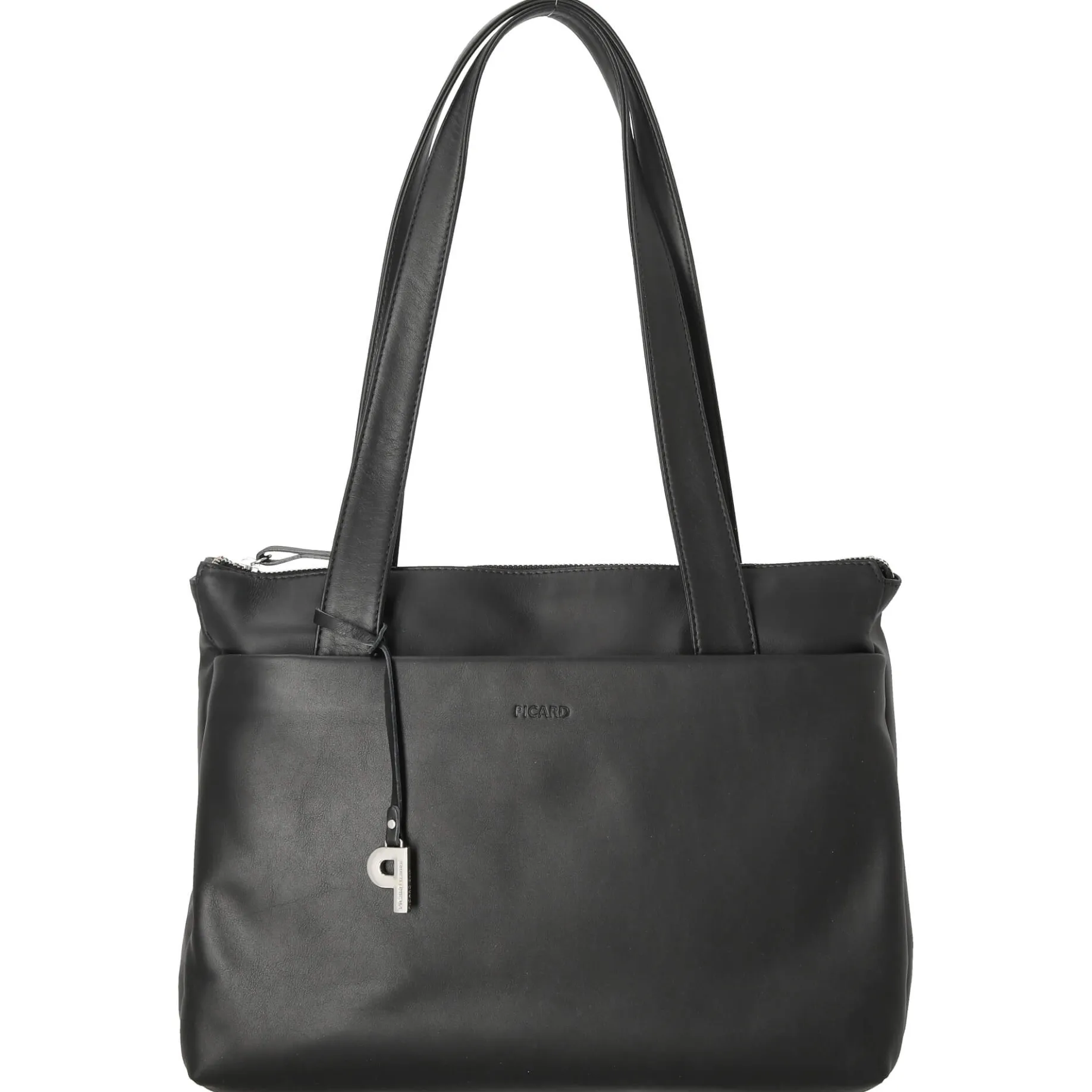 Timeless - Shopper 35 cm Rindsleder (black)