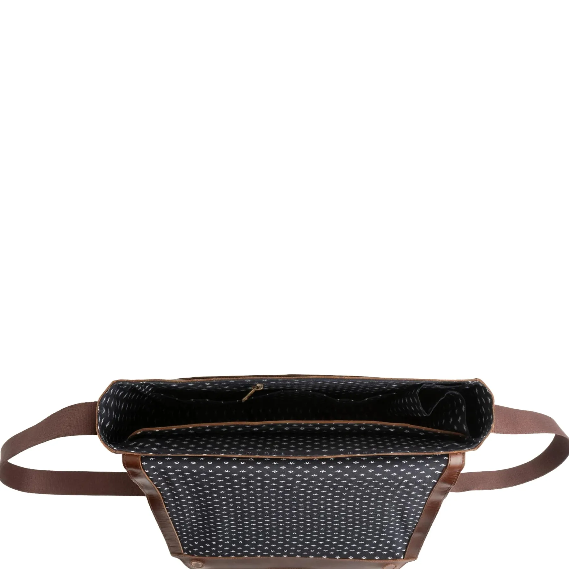 Times - Messenger Bag 15.7" 36 cm (braun-getupft)