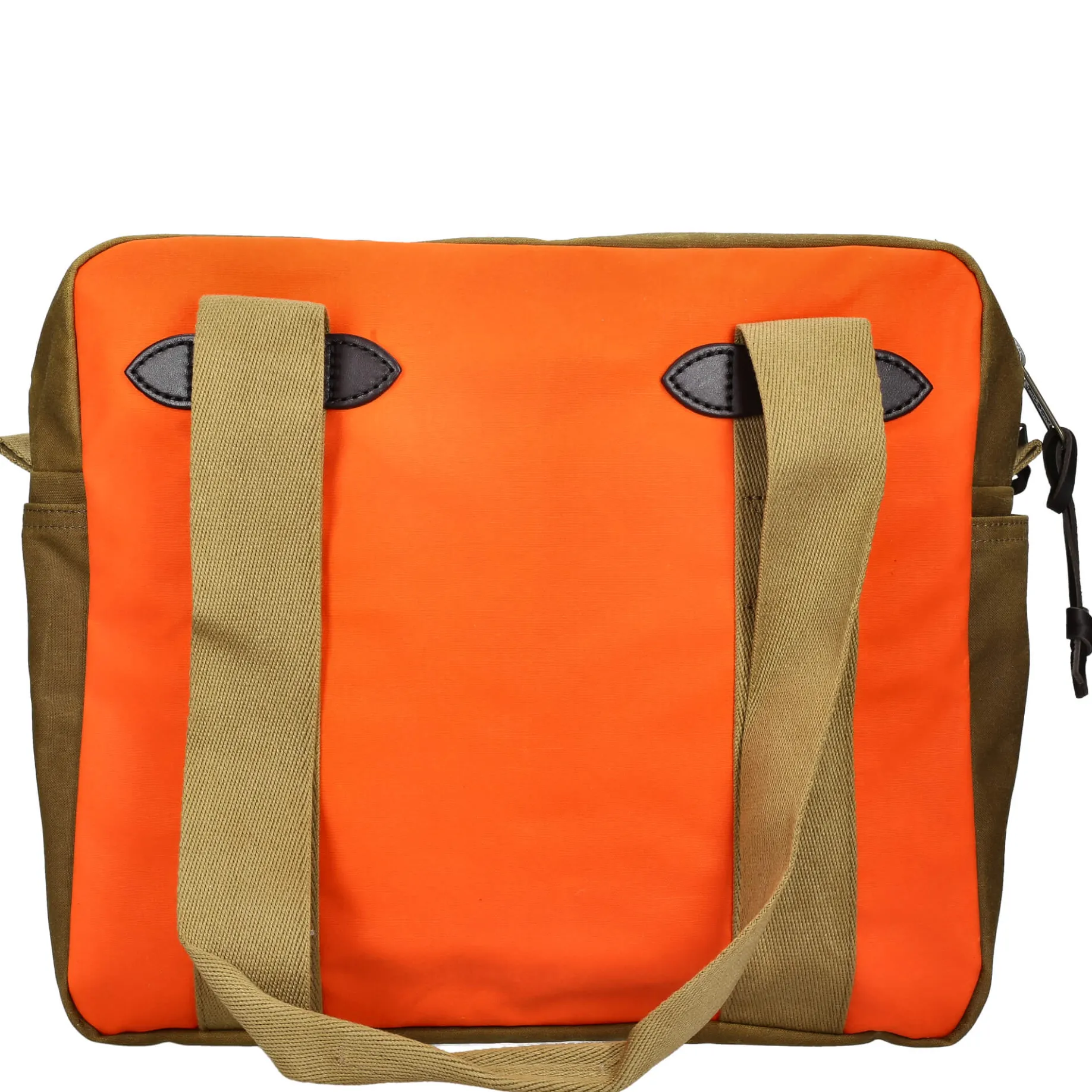 Tin Cloth - Henkeltasche 37 cm (dark tan / flame)