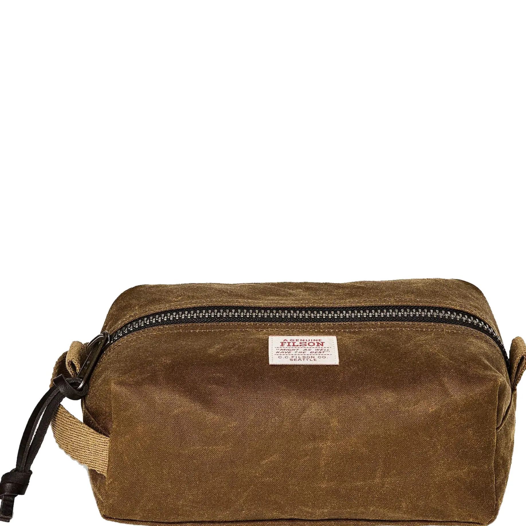 Tin Cloth - Kulturbeutel 23 cm (dark tan)