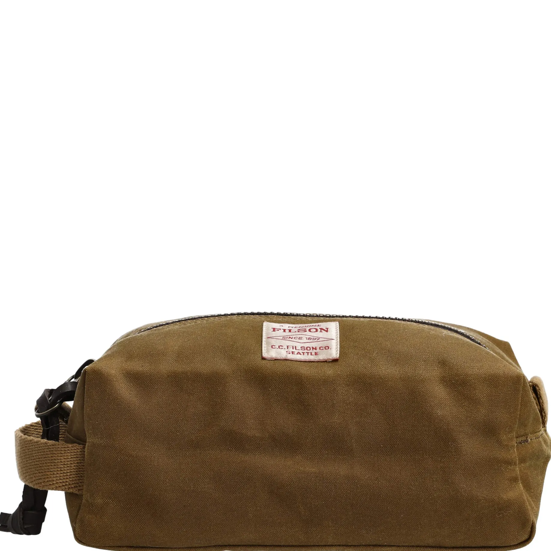 Tin Cloth - Kulturbeutel 23 cm (dark tan)