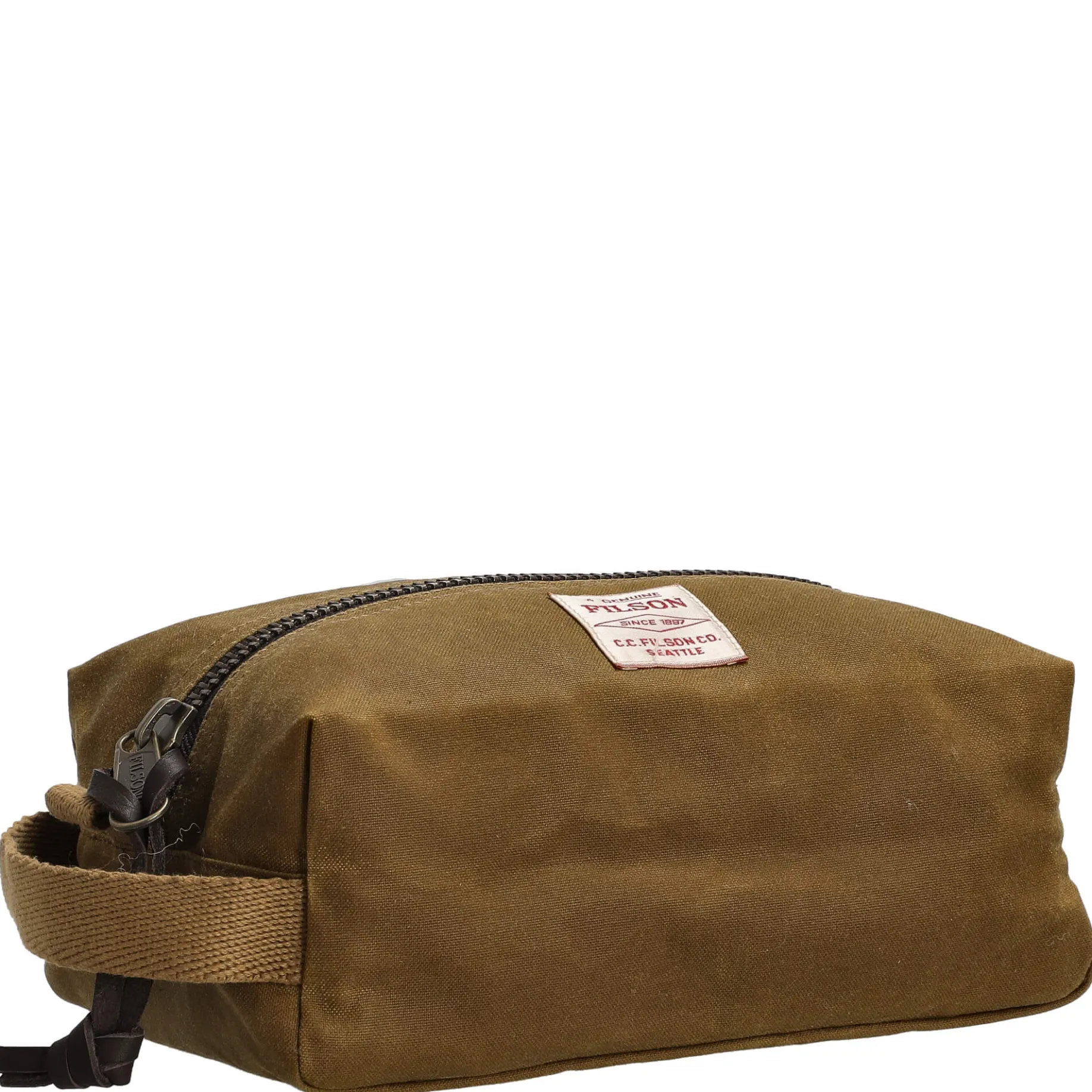 Tin Cloth - Kulturbeutel 23 cm (dark tan)