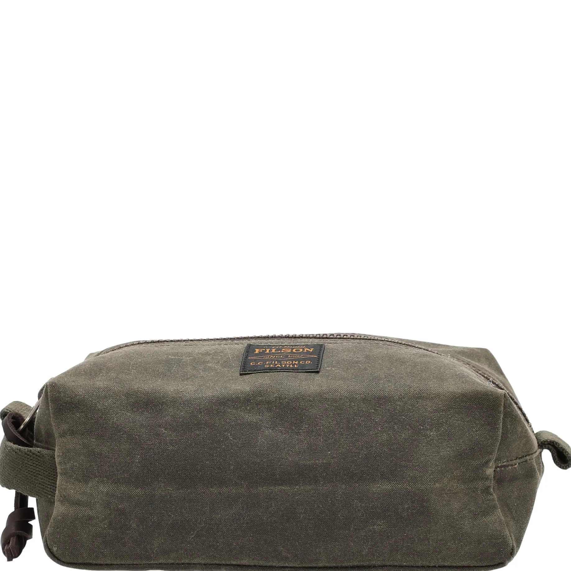 Tin Cloth - Kulturbeutel 23 cm (otter green)