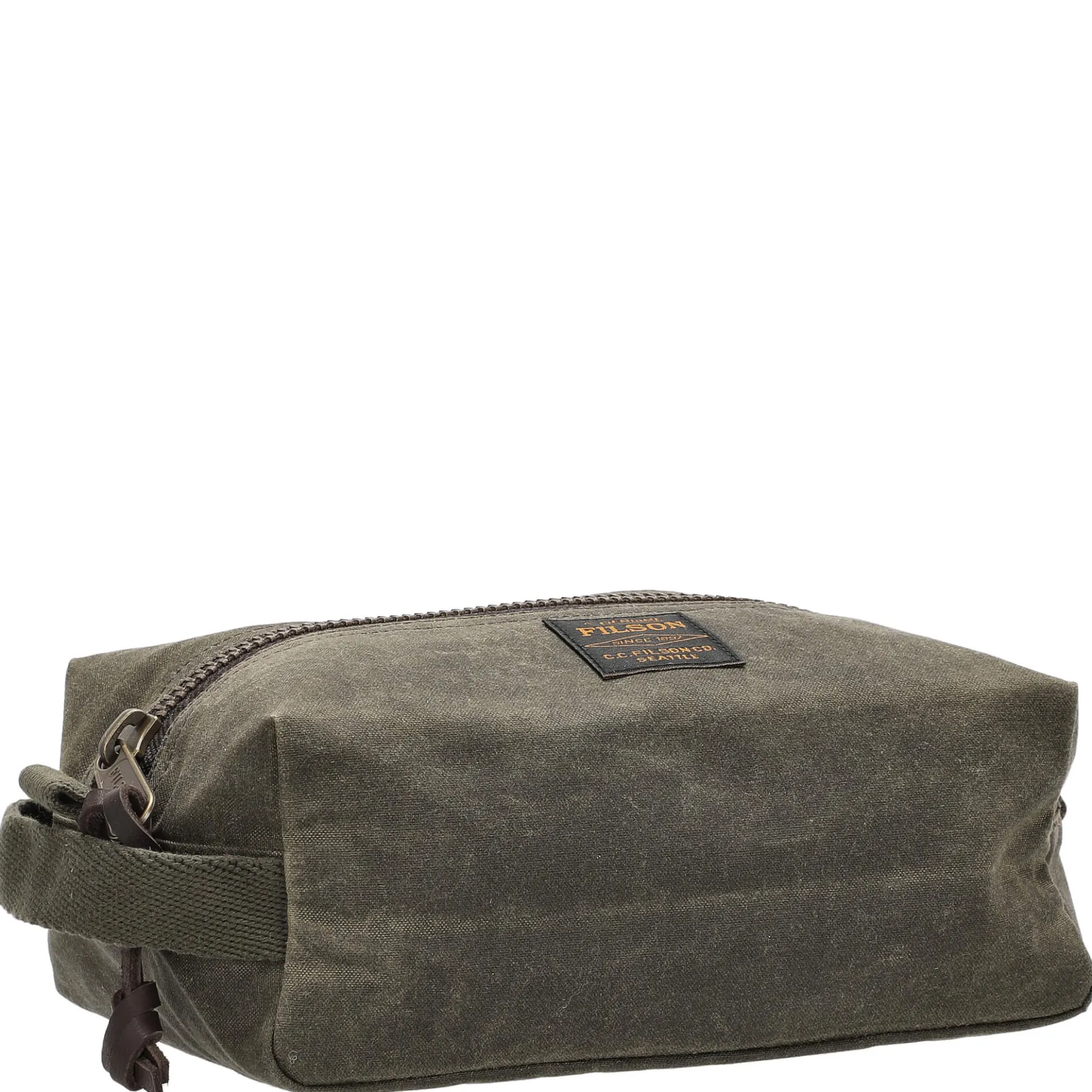Tin Cloth - Kulturbeutel 23 cm (otter green)