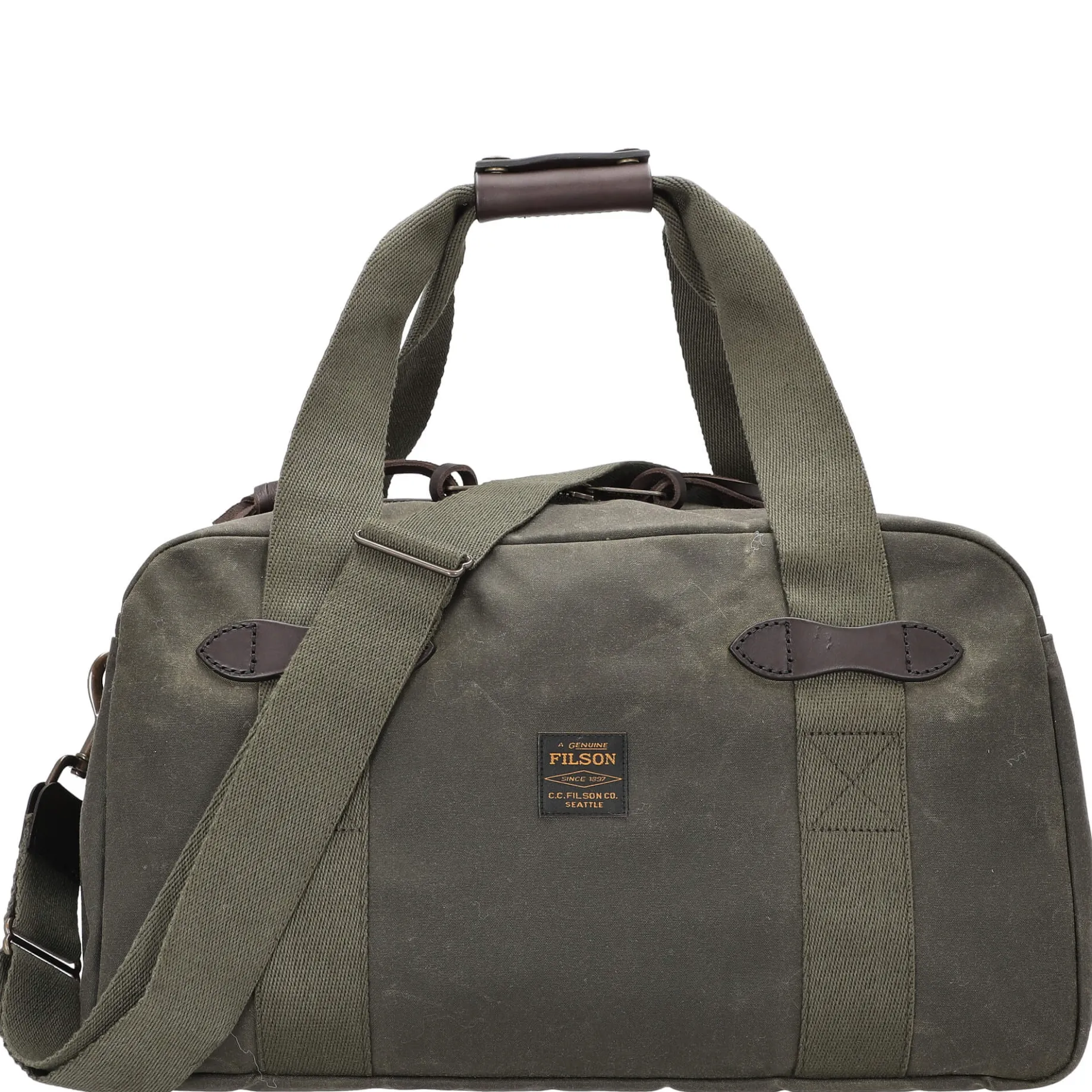 Tin Cloth- Reisetasche S 46 cm (otter green)