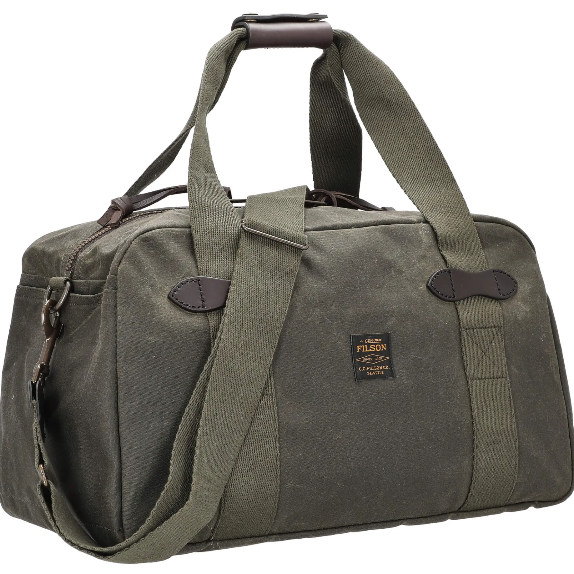 Tin Cloth- Reisetasche S 46 cm (otter green)