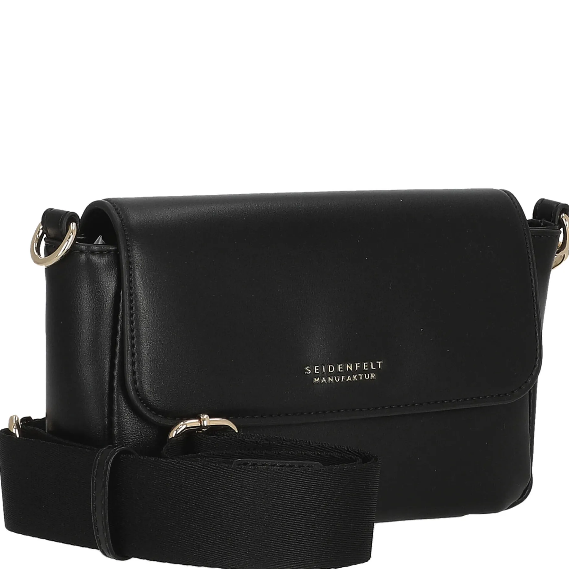 Tolita - Umhängetasche 22 cm (black/gold)