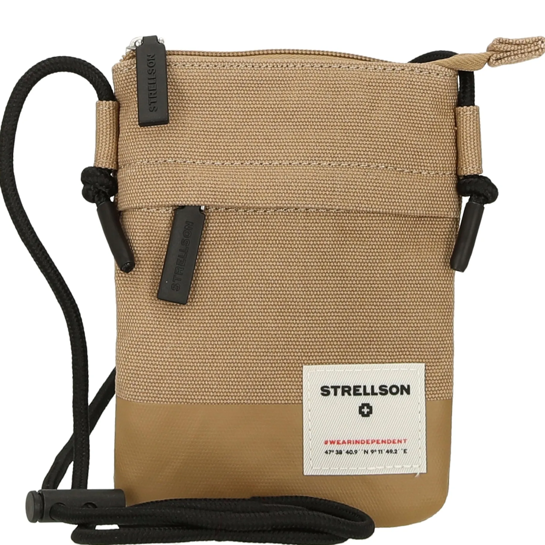 Tottenham Wyatt - Schultertasche XSVZ 18 cm (beige)