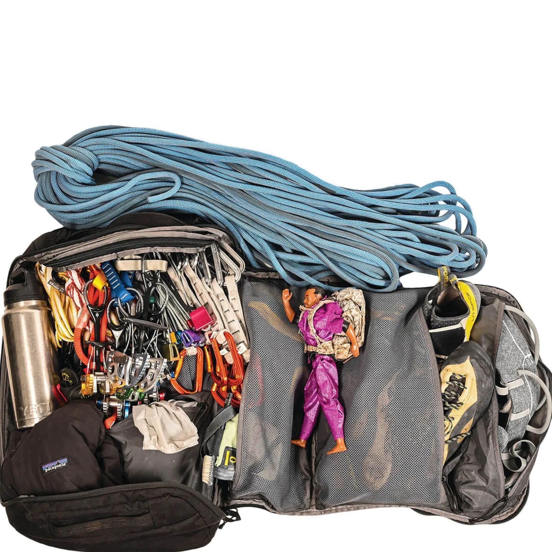 Tower 47 - Kletterrucksack (black, S/M)