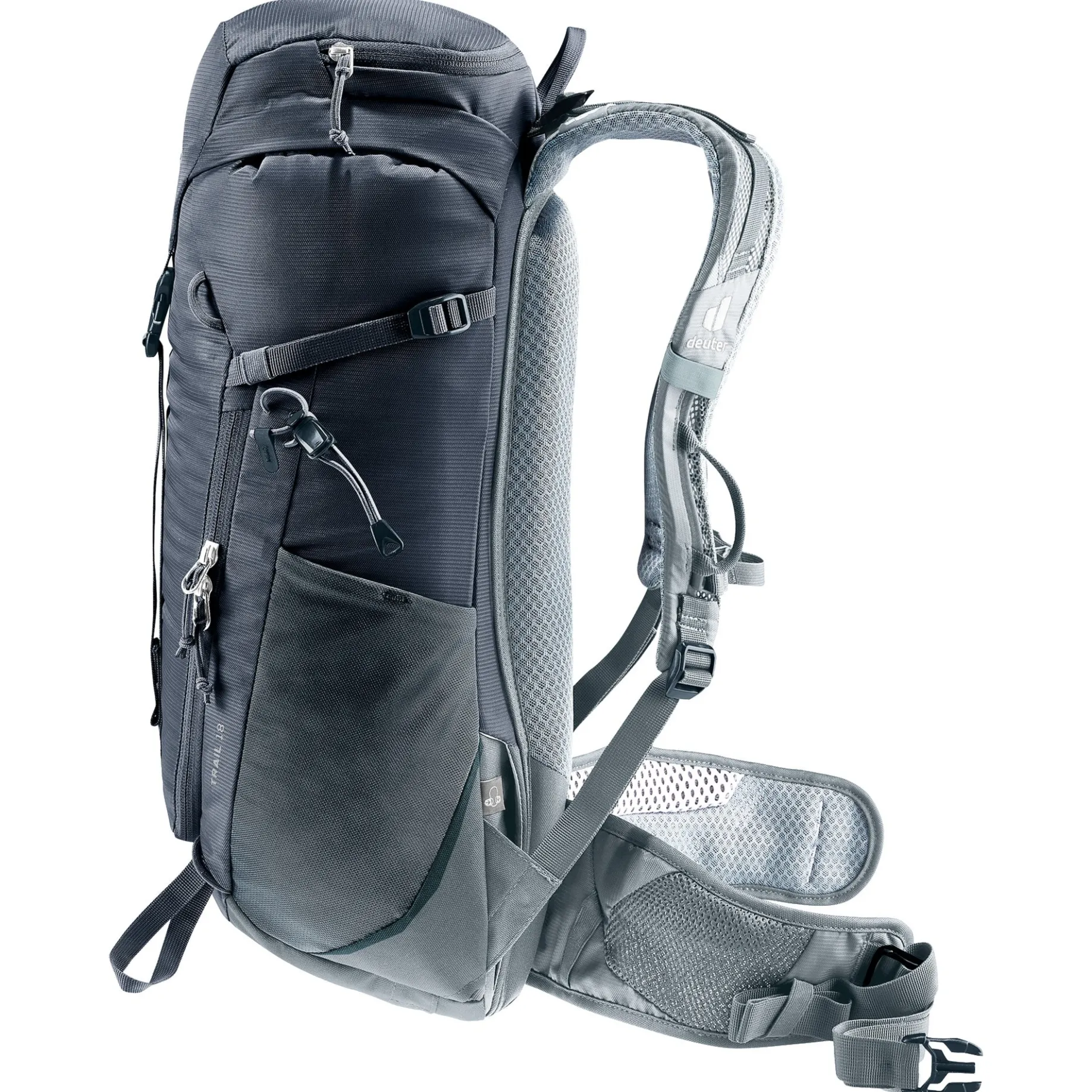 Trail 18 - Kletterrucksack 58 cm (black-shale)