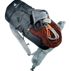 Trail 18 - Kletterrucksack 58 cm (black-shale)