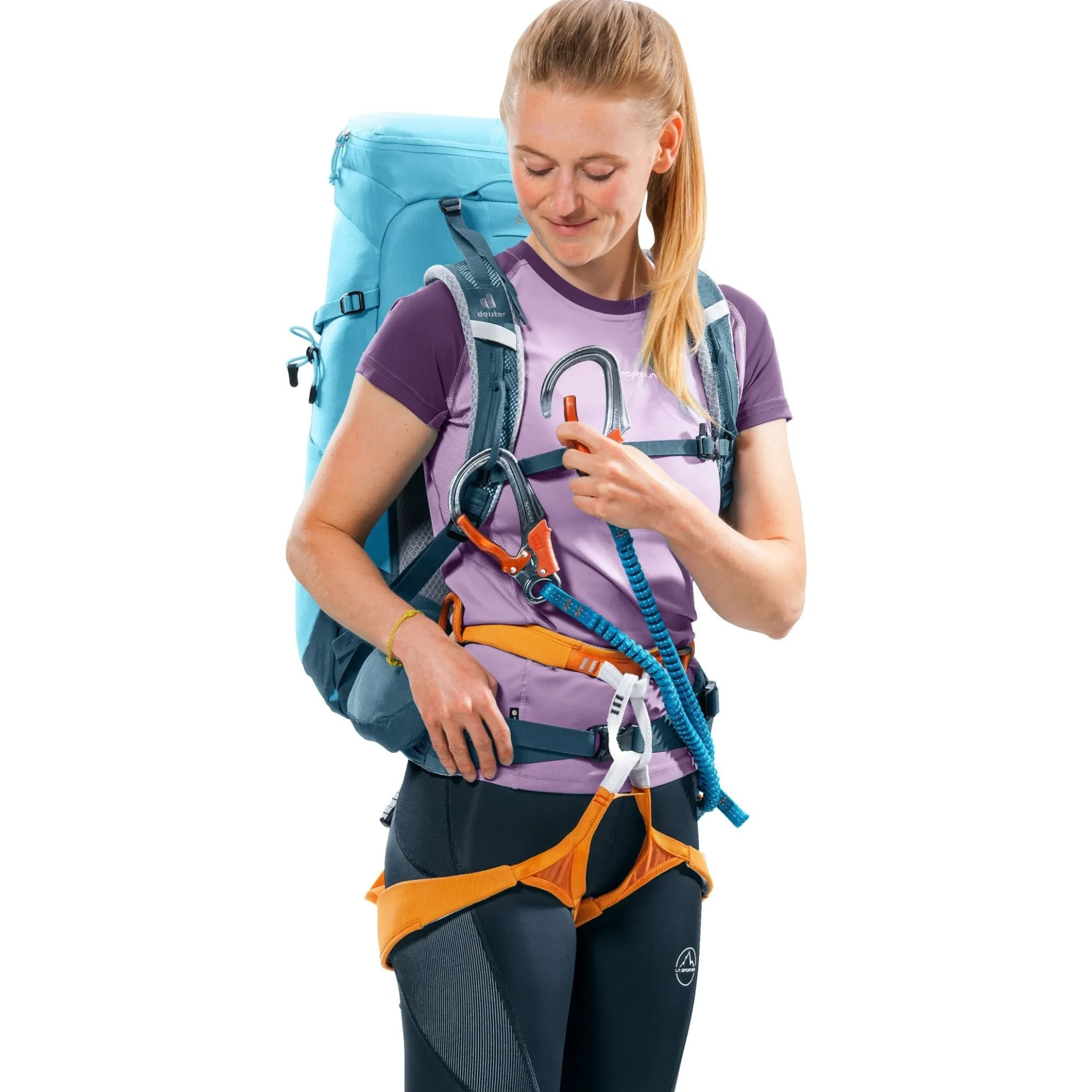 Trail 28 SL - Women's Kletterrucksack 62 cm (lagoon-atlantic)
