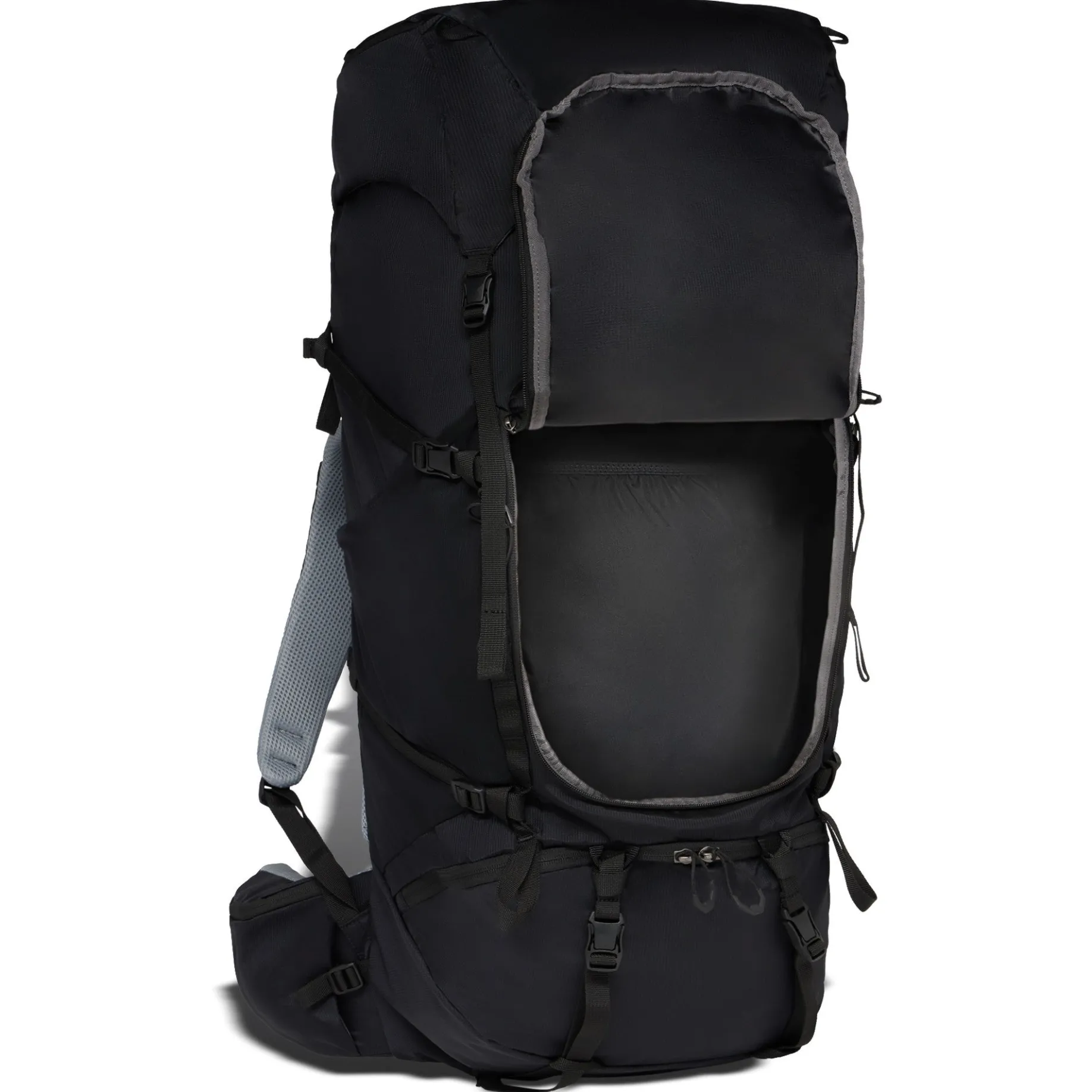 Trailflair Pro 60+8 | S-L - Trekkingrucksack 80 cm (schwarz)
