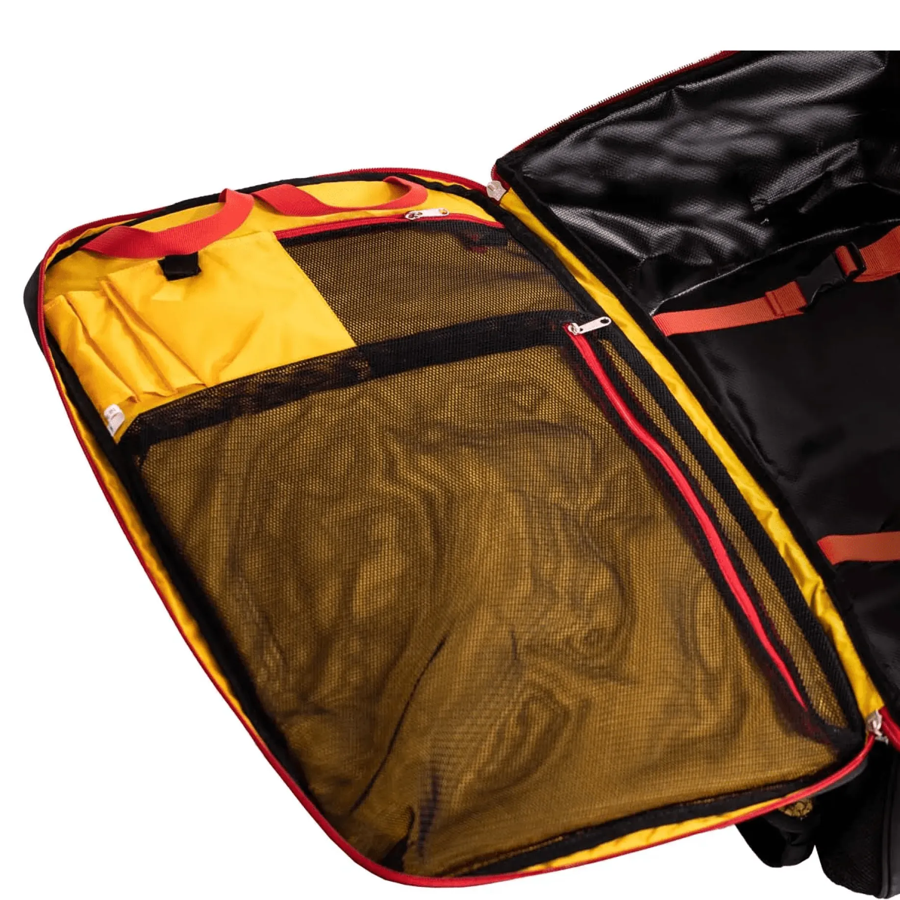 Travel Bag 45 - Reiserucksack (black/yellow)