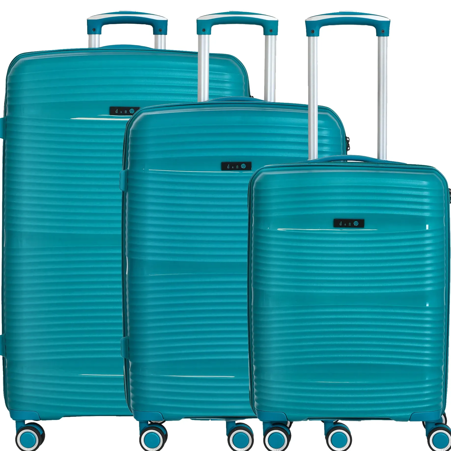 Travel Line 4200 - 4-Rollen Trolley-Set 3tlg (petrol)