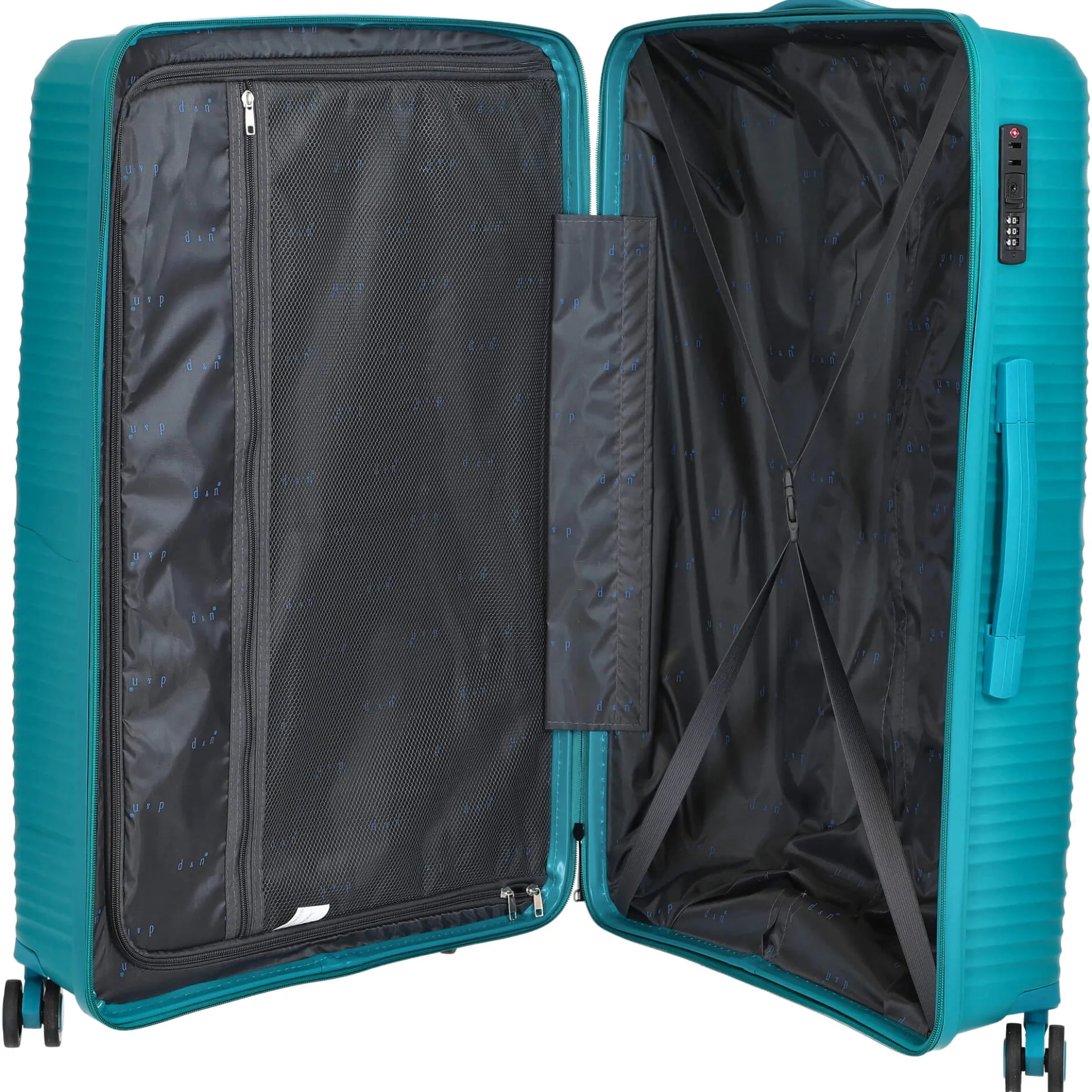 Travel Line 4200 - 4-Rollen Trolley-Set 3tlg (petrol)