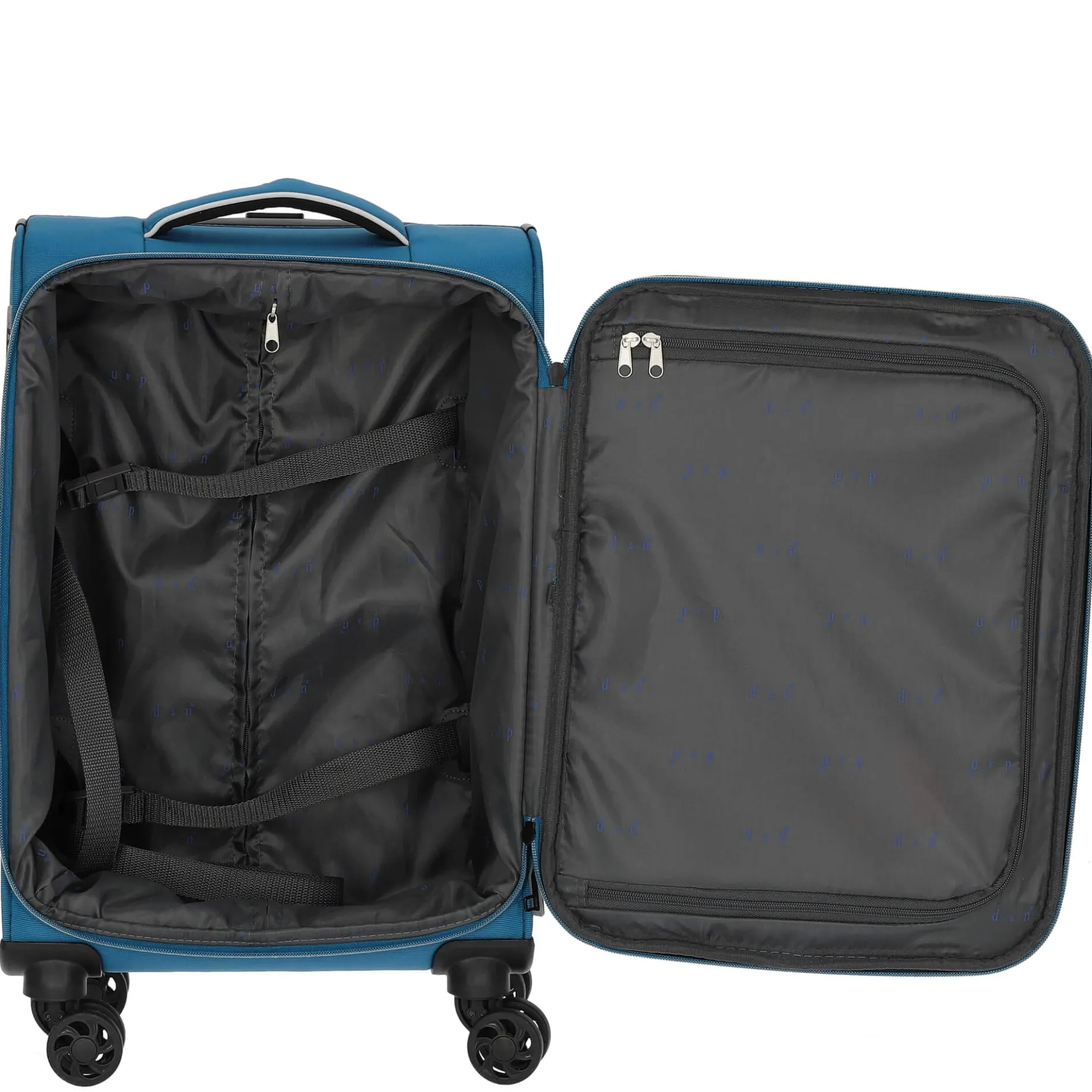 Travel Line 9204 - 4-Rollen-Kabinentrolley S 55 cm (blau)