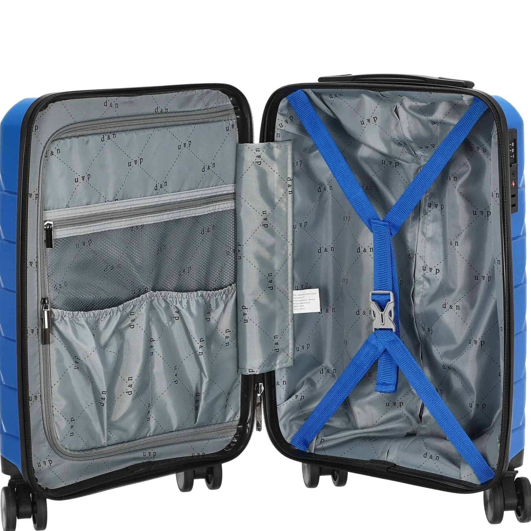 Travel Line 4100 - 4-Rollen-Kabinentrolley S 54 cm (blau)