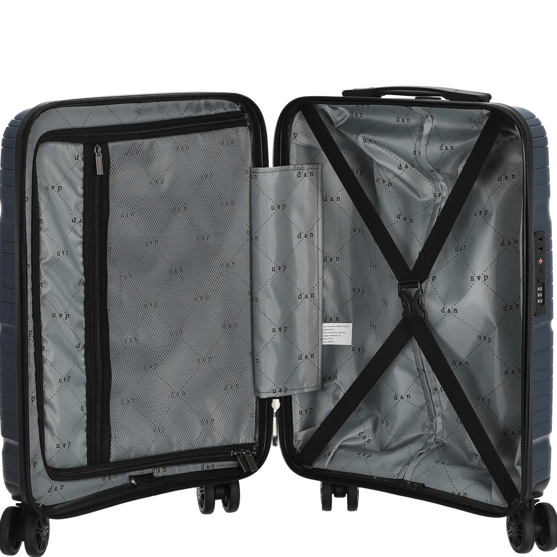 Travel Line 4300 - 4-Rollen-Kabinentrolley S 55 cm (dunkelblau)