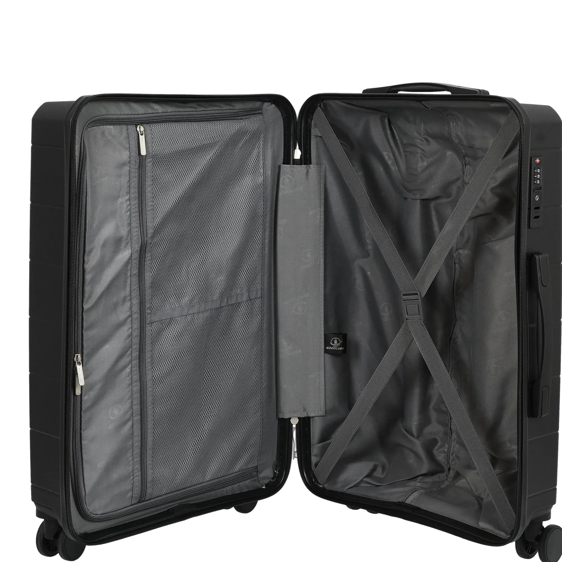 Travel Line 2900 - 4-Rollen-Trolley M 65 cm (schwarz)