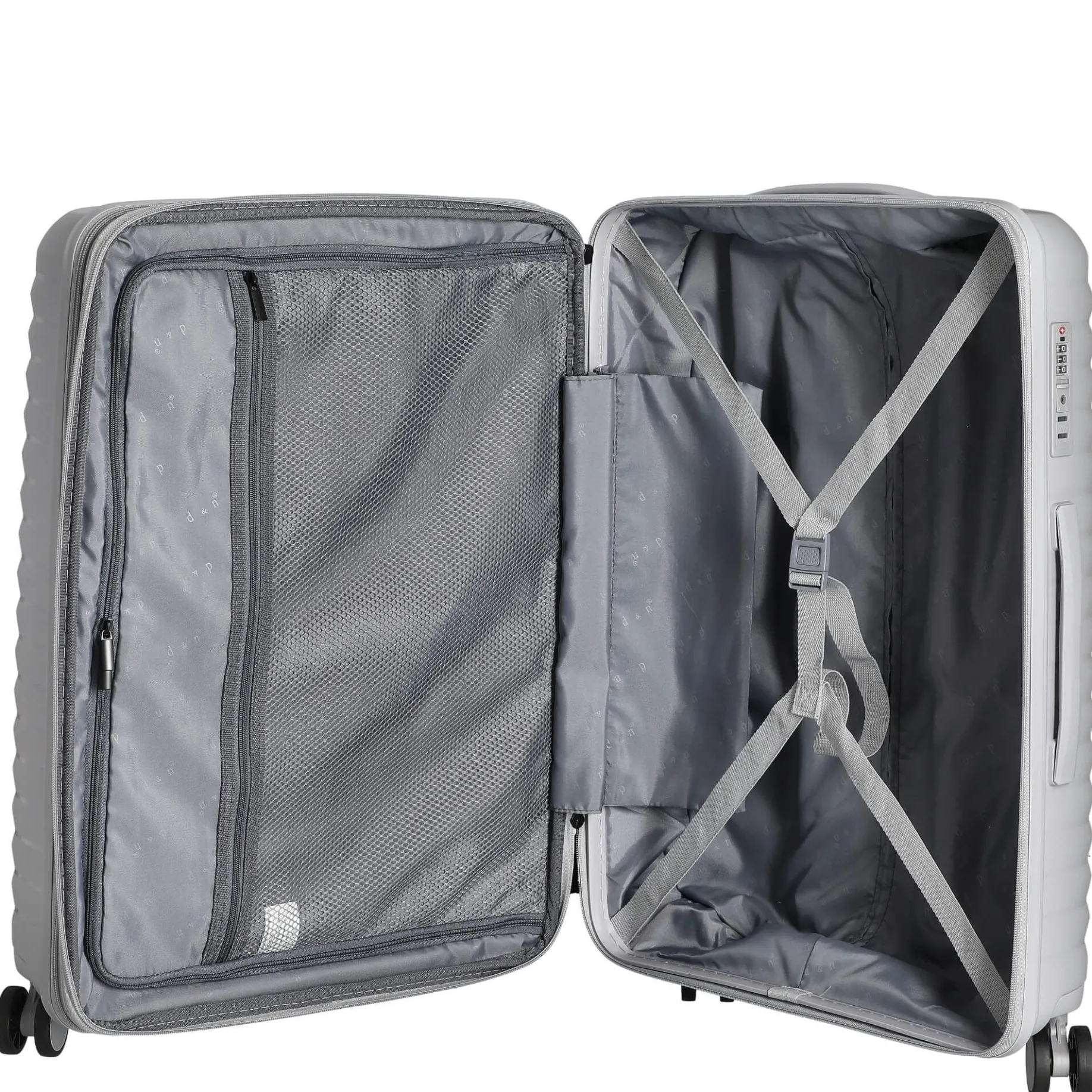 Travel Line 4500+ - 4-Rollen-Trolley M 65 cm erw. (grau)