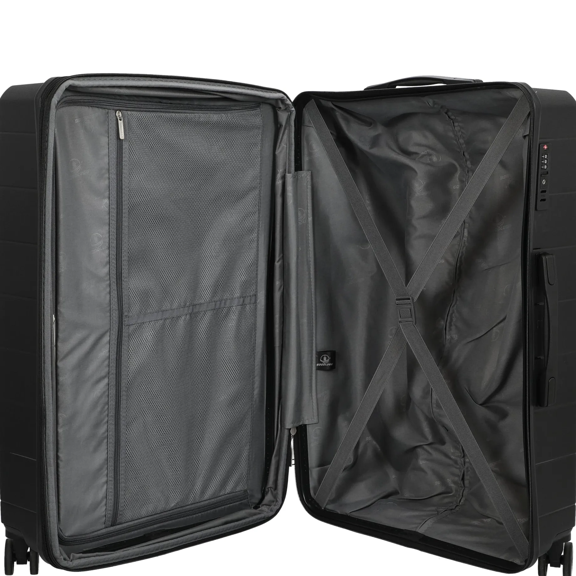 Travel Line 2900 - 4-Rollen-Trolley L 75 cm erw. (schwarz)