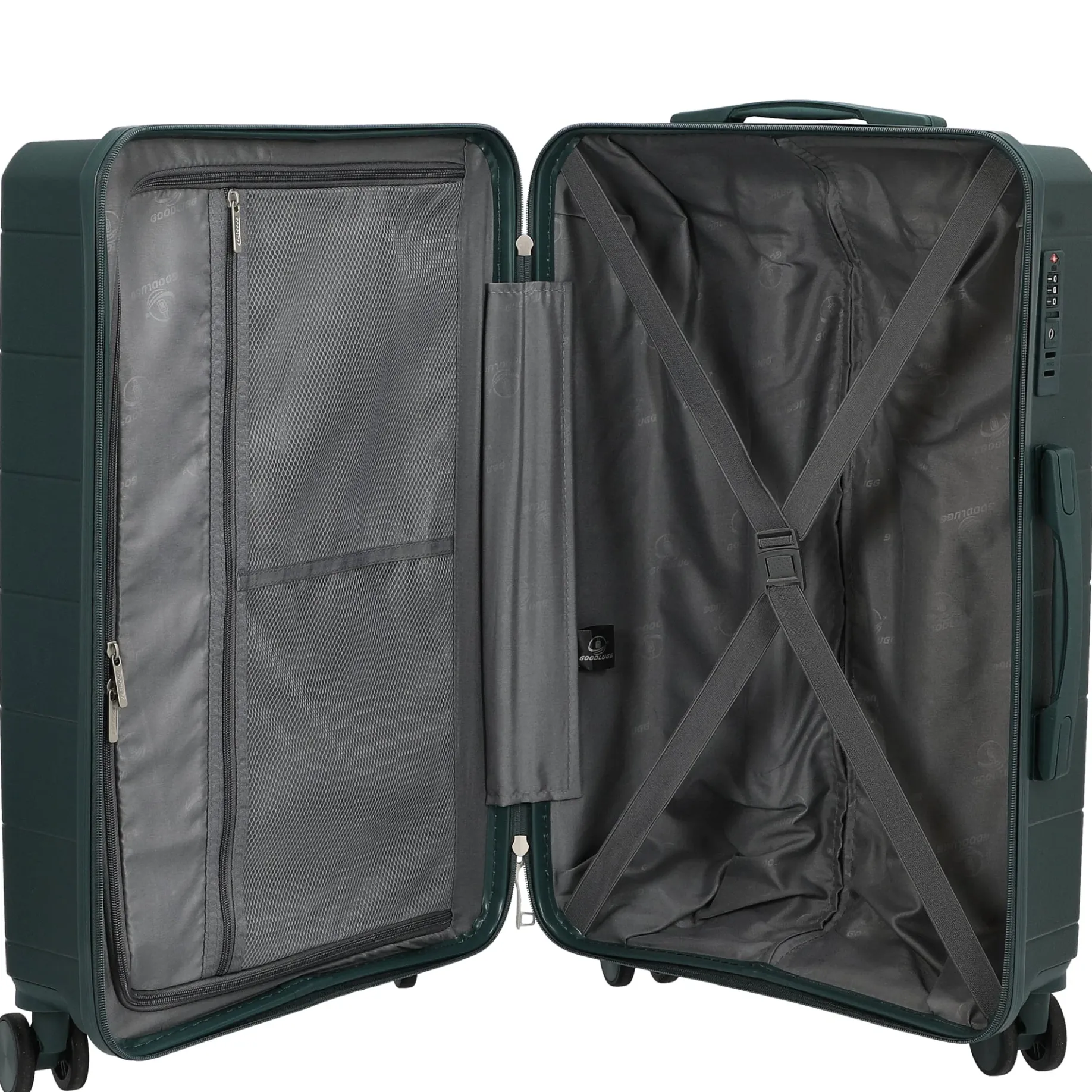 Travel Line 2900 - 4-Rollen-Trolley M 65 cm (dunkelgrün)