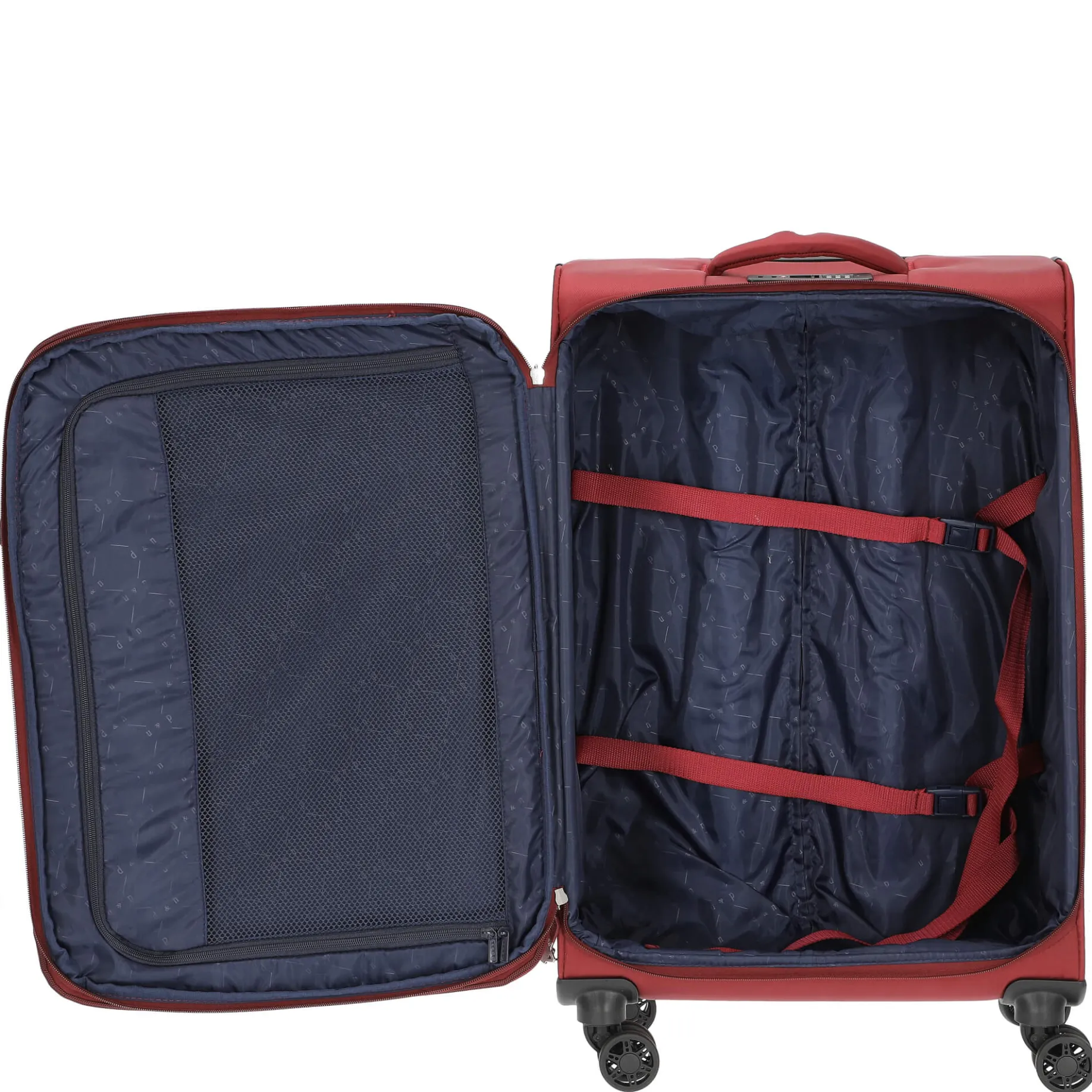 Travel Line 9104 - 4-Rollen-Trolley M 67 cm erw. (bordeaux)