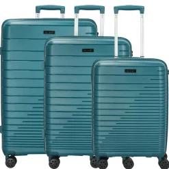 Travel Line 4600 - Trolley-Set, 3tlg. (petrol)