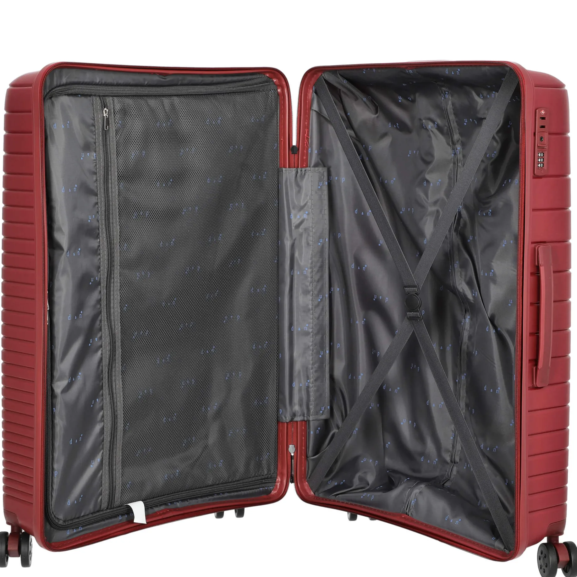 Travel Line 4600 - Trolley-Set, 3tlg. (wine red)