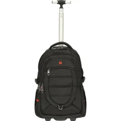 Travel N Meet - 2-Rollen-Rucksacktrolley 50 cm (schwarz)