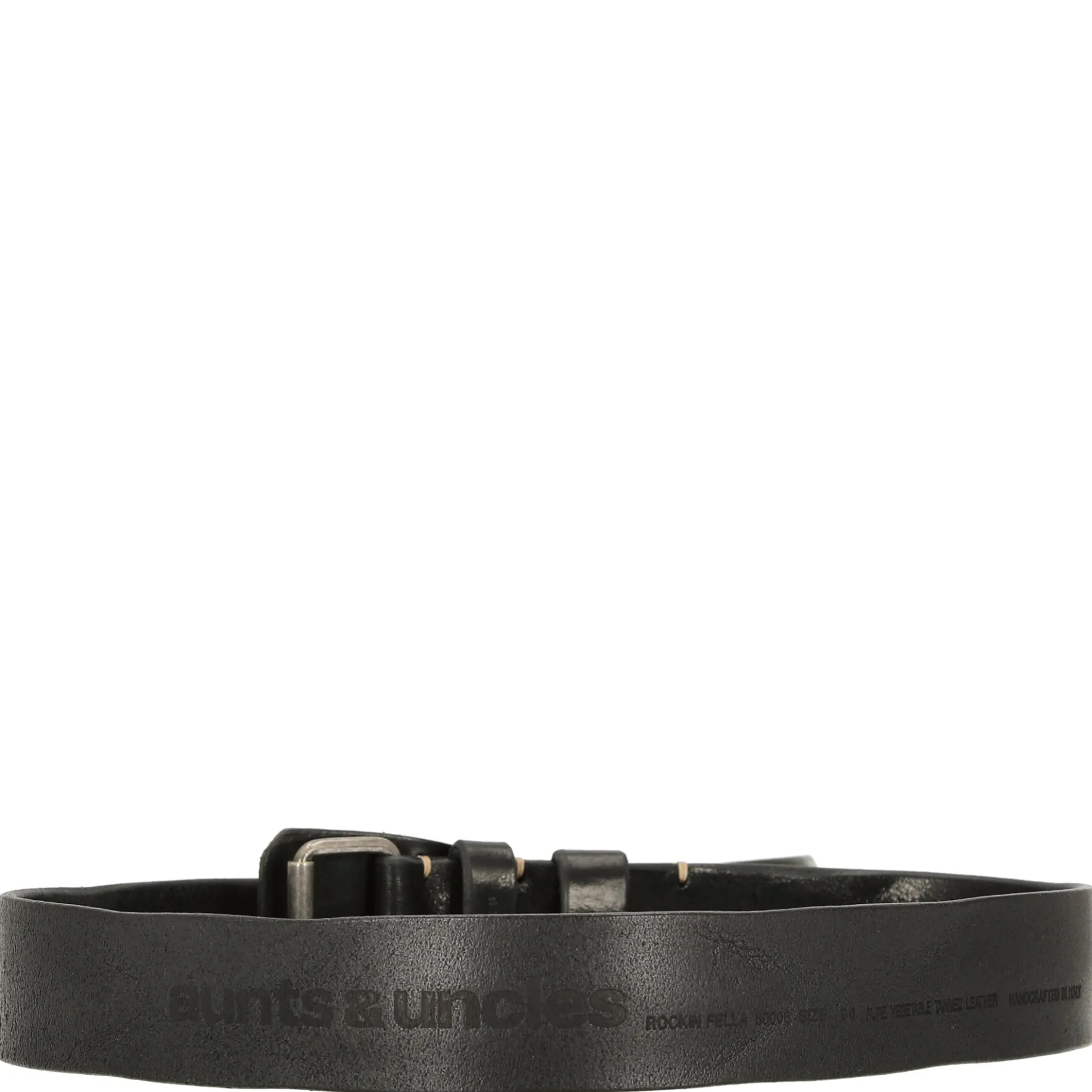 Trousers Pride Rockin Fella - Double loop Ledergürtel (black, 115 cm)